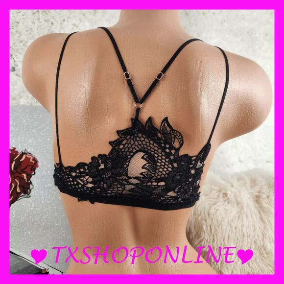 💗👙{Victoria's Secret} dragon lace bralette 👙💗NWT - Picture 1 of 4